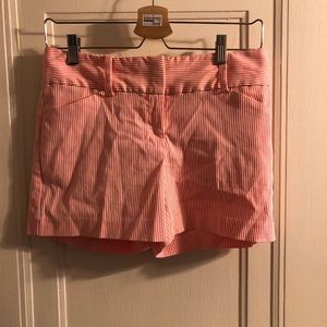 LOFT seersucker shorts